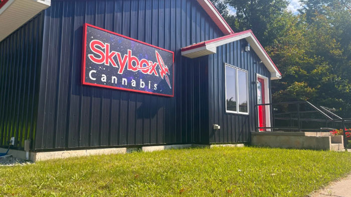 Skybox Cannabis Fife Lake building